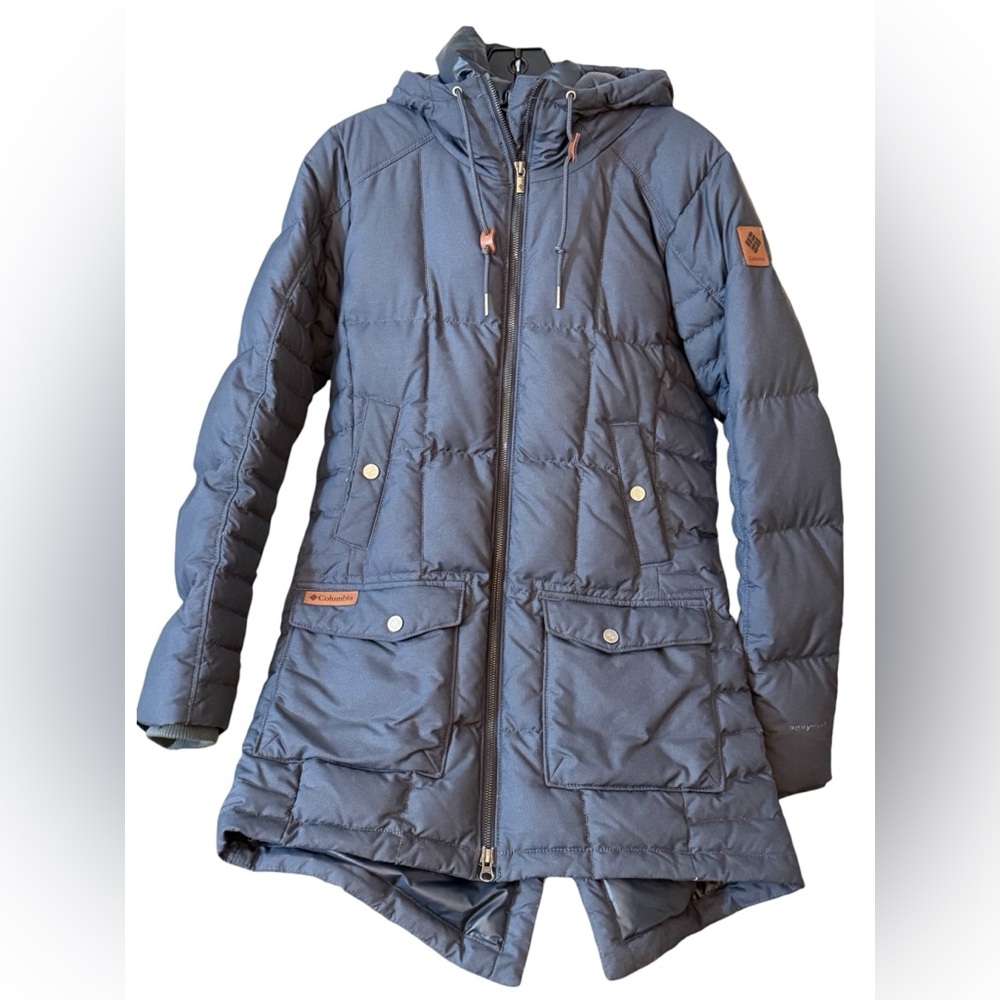 Columbia Della Fall Mid Hooded Women’s Jacket with Omni-Heat Technology Sz Small